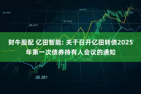 财牛股配 亿田智能: 关于召开亿田转债2025年第一次债券持有人会议的通知